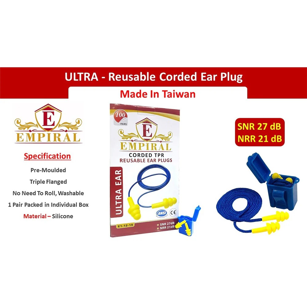 Corded Ear Plugs, Empiral, Ultra Ear