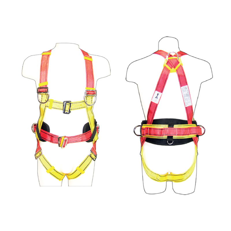 Full body safety harness plus lanyard