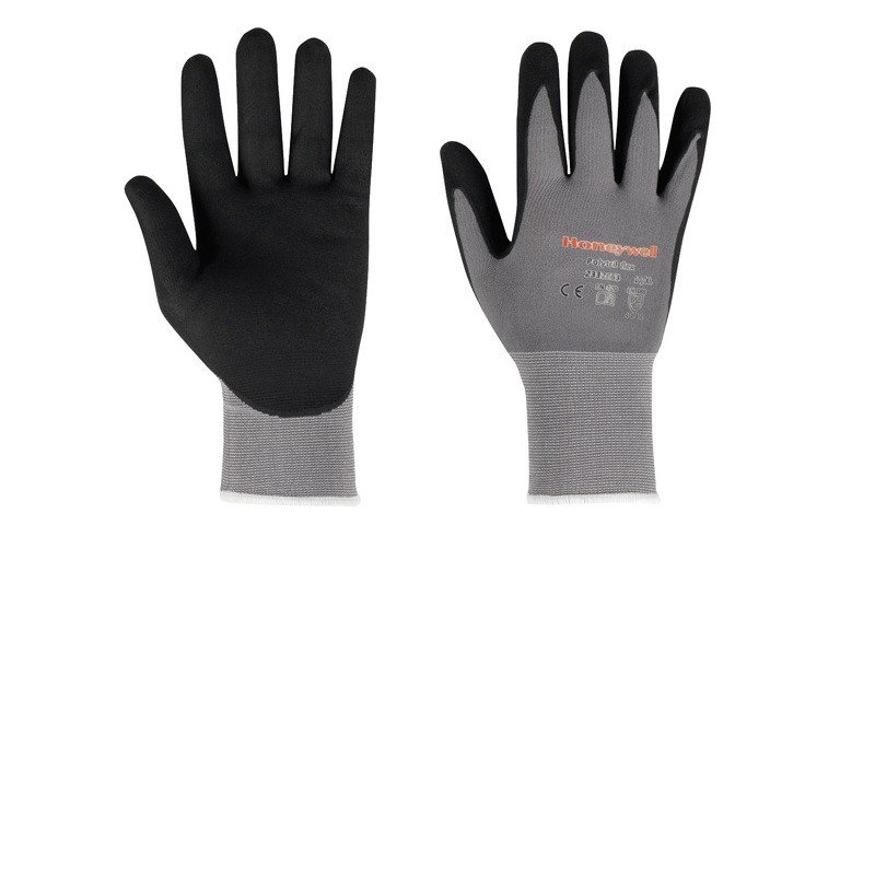 Nitrile foam coated mechanical gloves