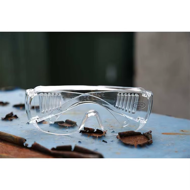 Anti-Fog Anti-Scratch Safety Goggles Polycarbonate Lens Nylon Frame