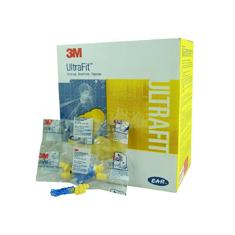 3M 340-4004  utrafit  Earplugs with Cord SNR32dB reusable