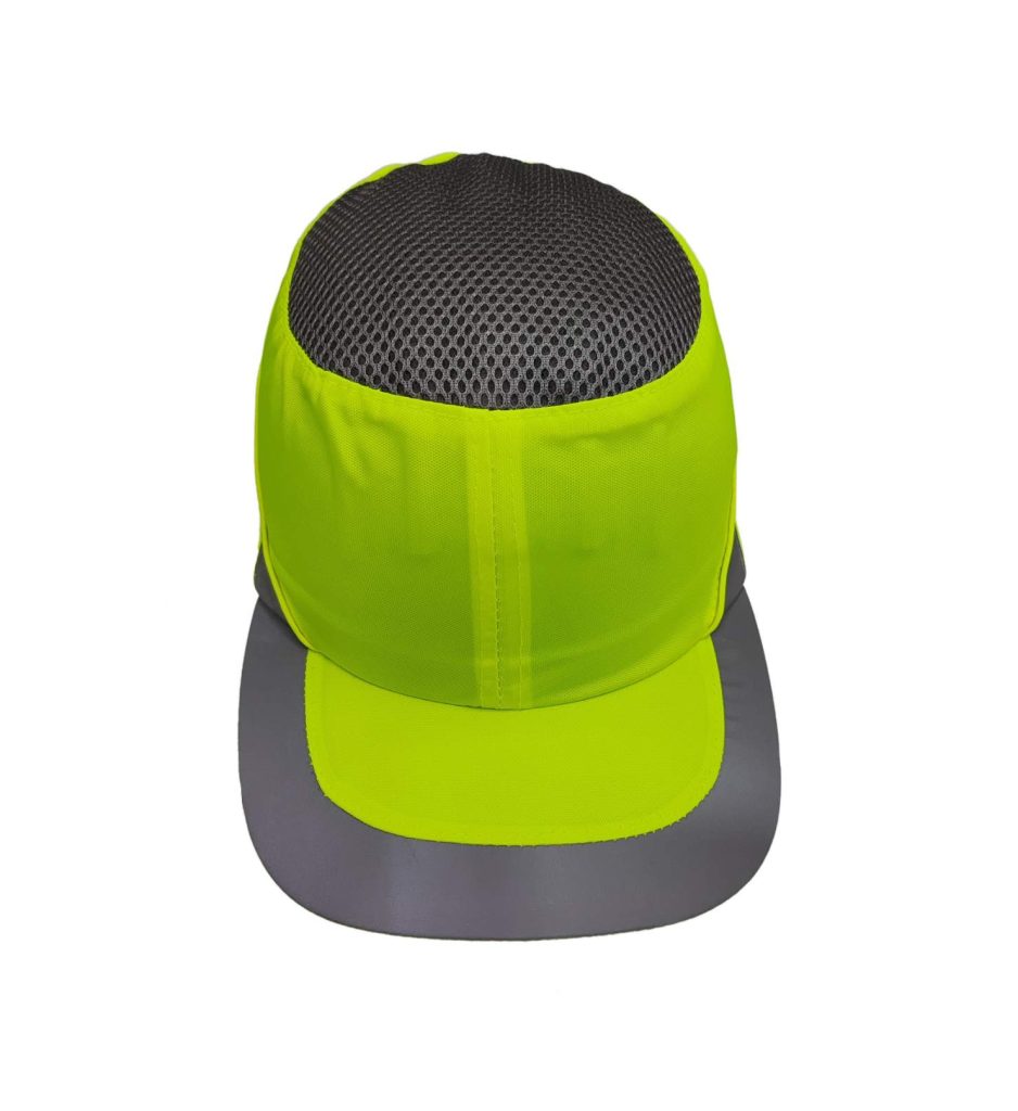 Deltaplus Luminous green Safety bumpcap