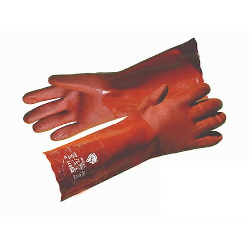 Valpro Shield II, PVC Double Dipped, 16 inch Chemical Industrial gloves.