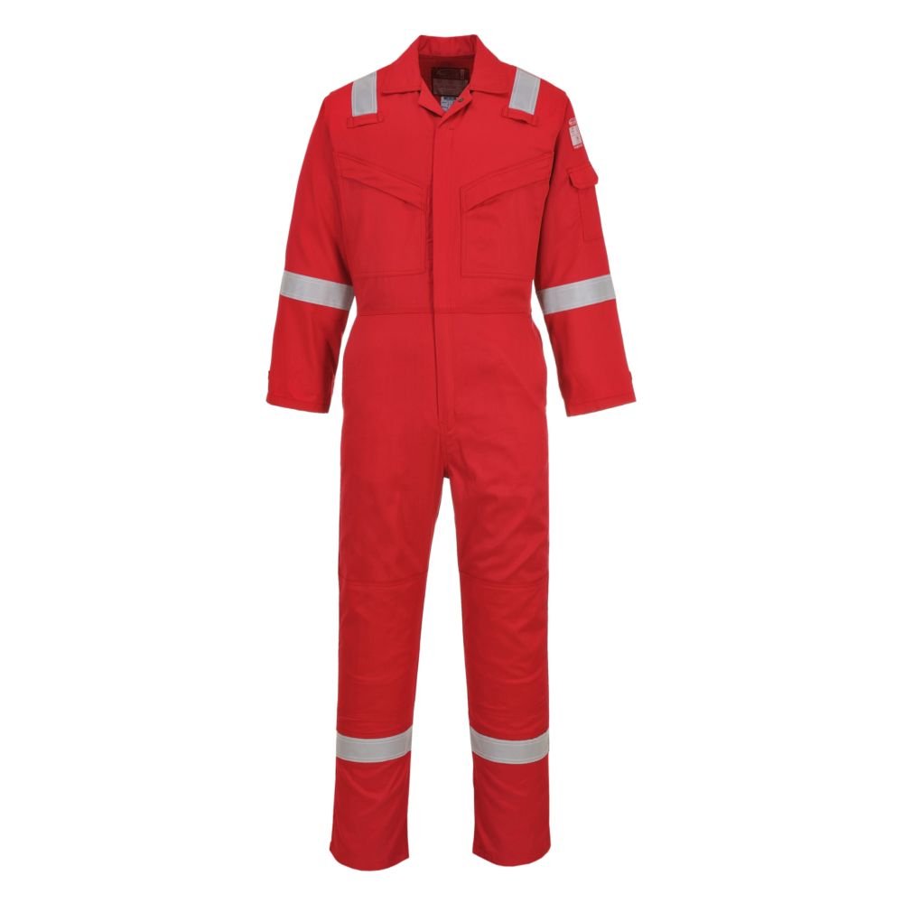 Anti-Static Flame Retardant Coverall High Visibility Protective Clothing Fireproof Cotton Suit Safety Clothing