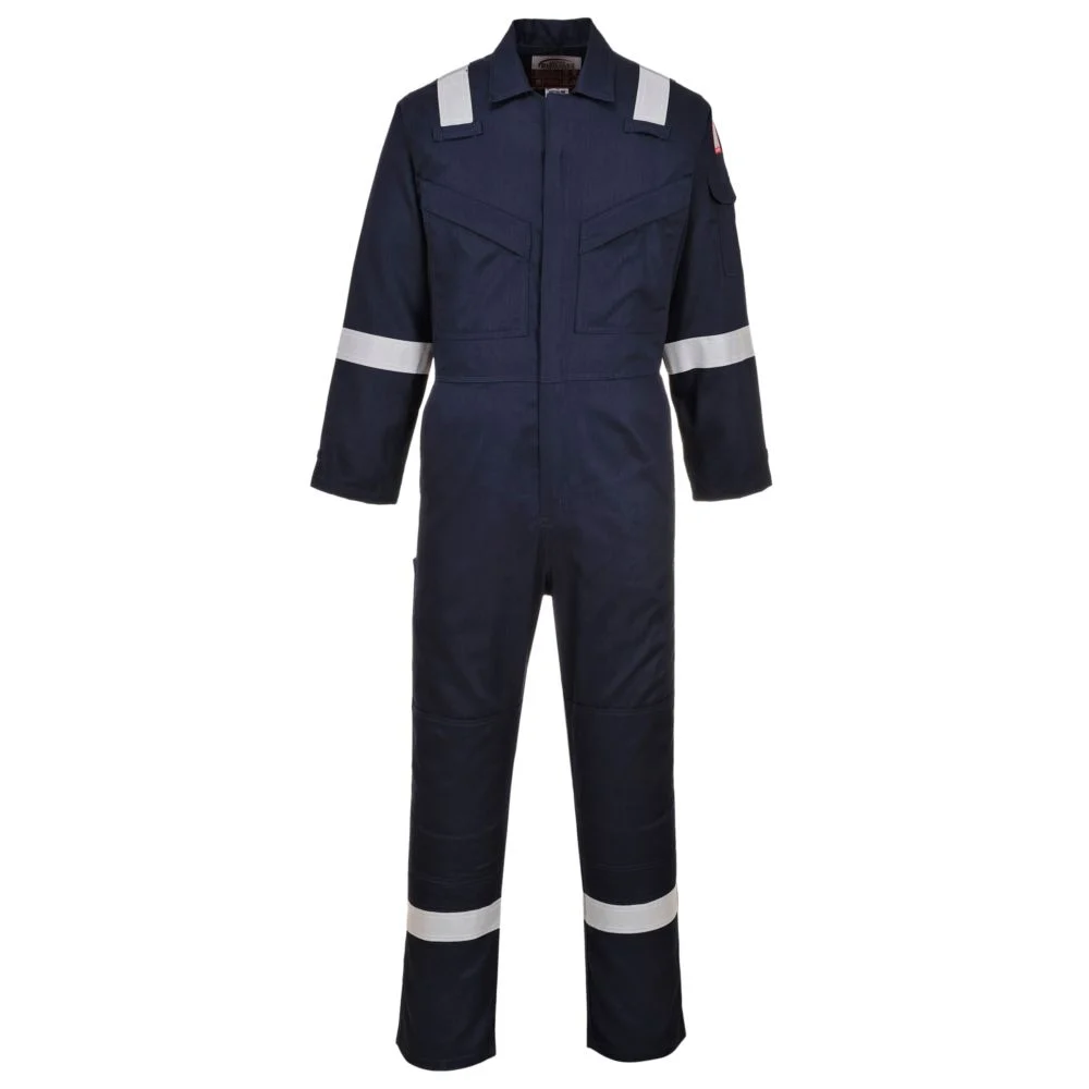 Anti-Static Flame Retardant Coverall High Visibility Protective Clothing Fireproof Cotton Suit Safety Clothing