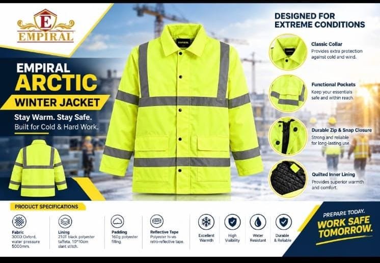 Empiral Arctic Parka Winter Jacket (Water Proof)